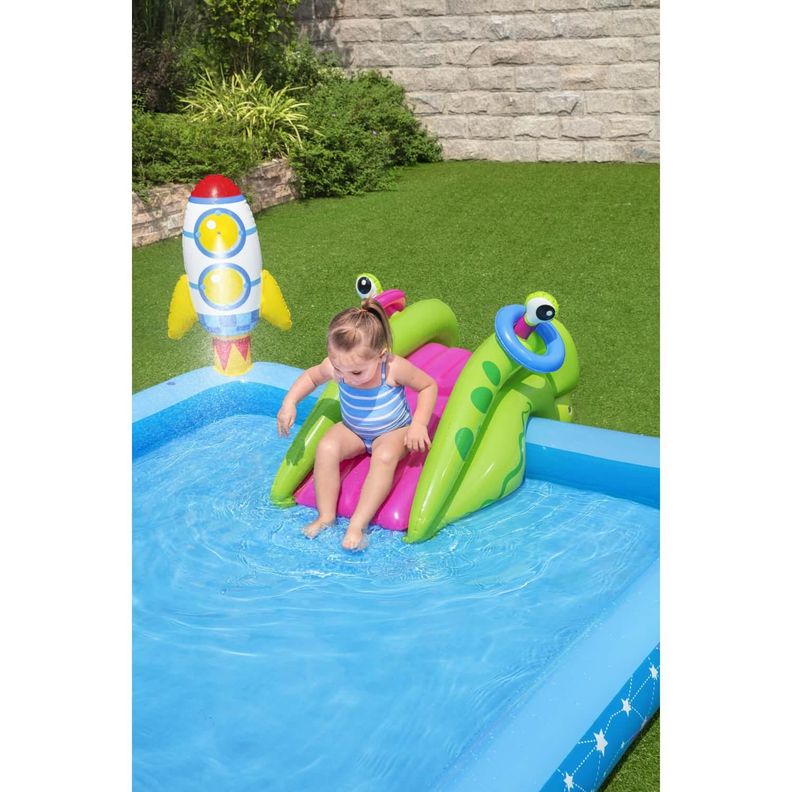 Piscina y juegos inflable Astros 2.28MX2.06MX84Cms Bestway-7