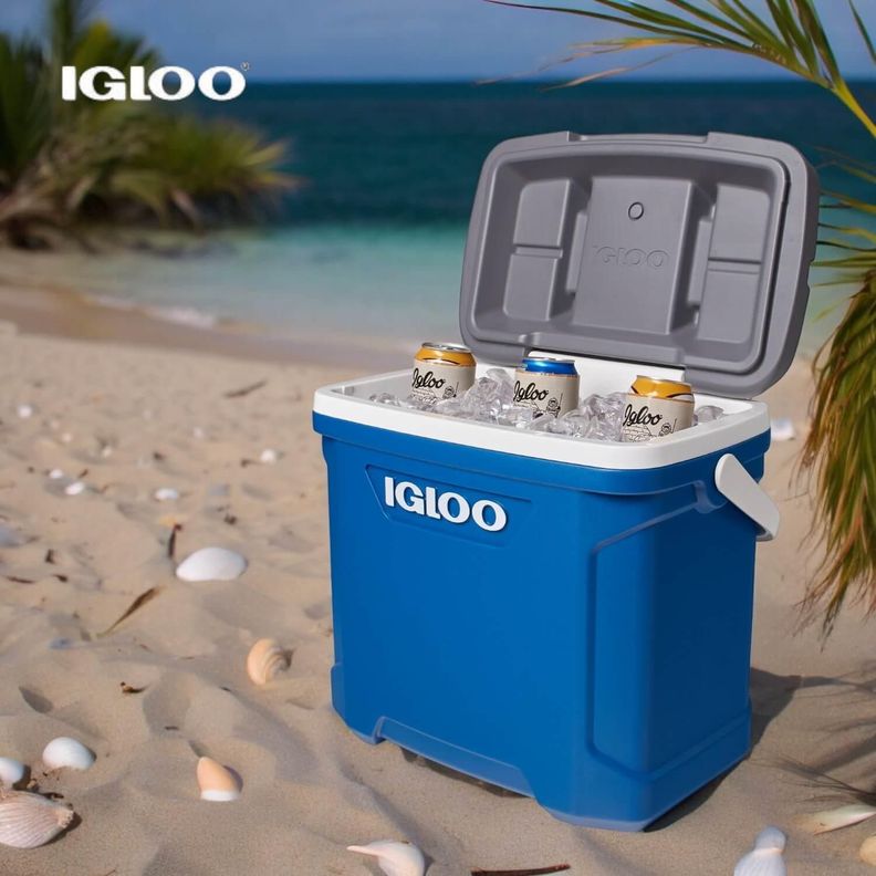 Cooler Nevera Hielera Latitude Azul 28 Litros Igloo-1