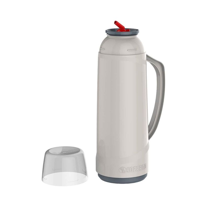 Termo Soprano Con Boquilla 1 Litro Gris-1