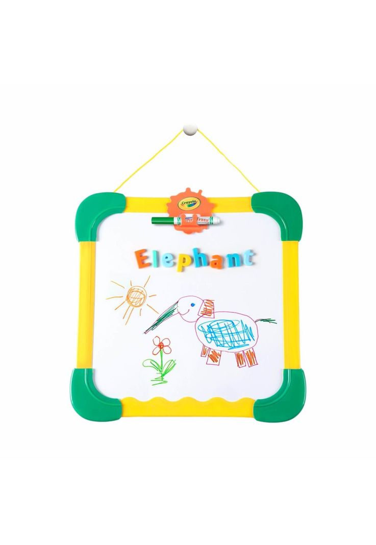 Pizarra Infantil De Pared Doble Cara 46x46 Cms Crayola-3