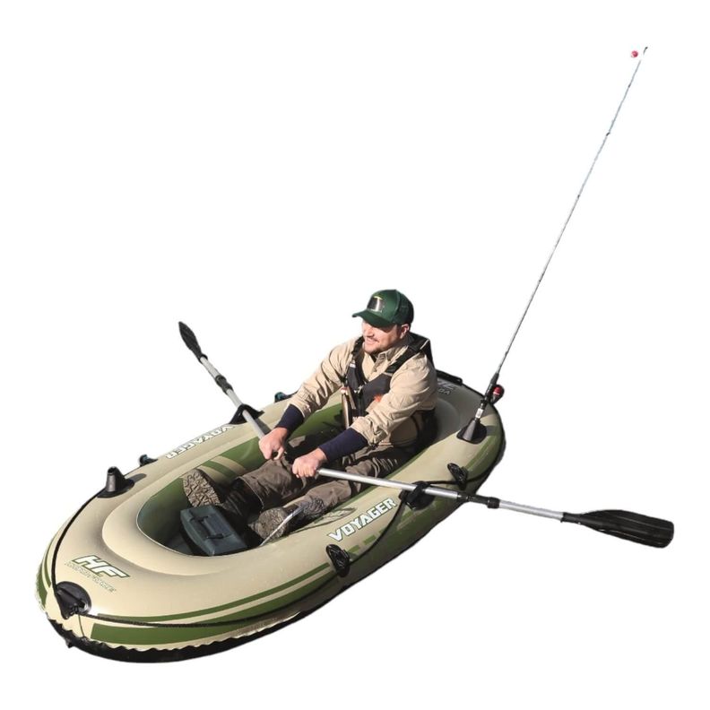 Bote Inflable Con Remos Voyager 300 2.43X1.02M Bestway-1