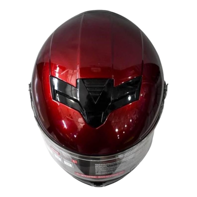 Casco Full Face Bx105 Talla L Color Burgundhy Ceritificacion ECE Bex-3