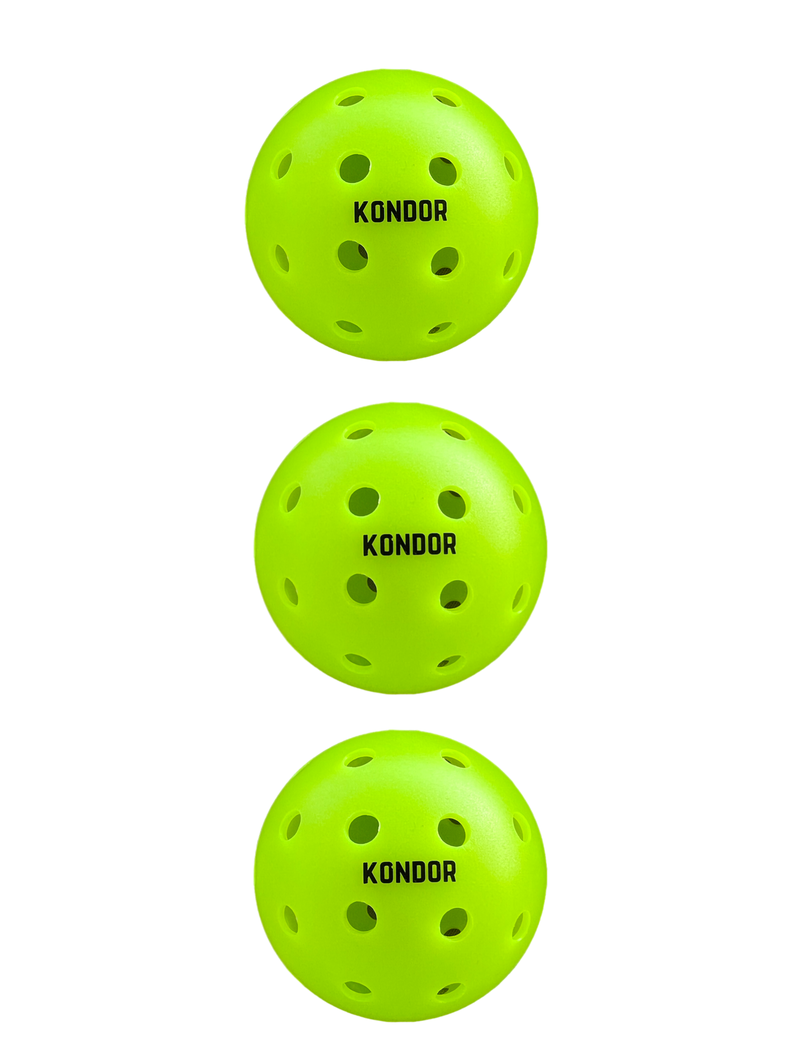 Pack 3 Pelotas Pickleball K-40 PRO Outdoor-0