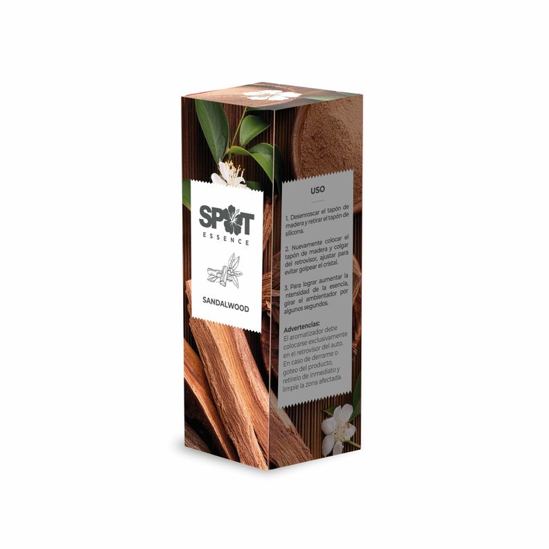 Aromatizador de Auto 8 ml Sandalwood Spot Essence -1