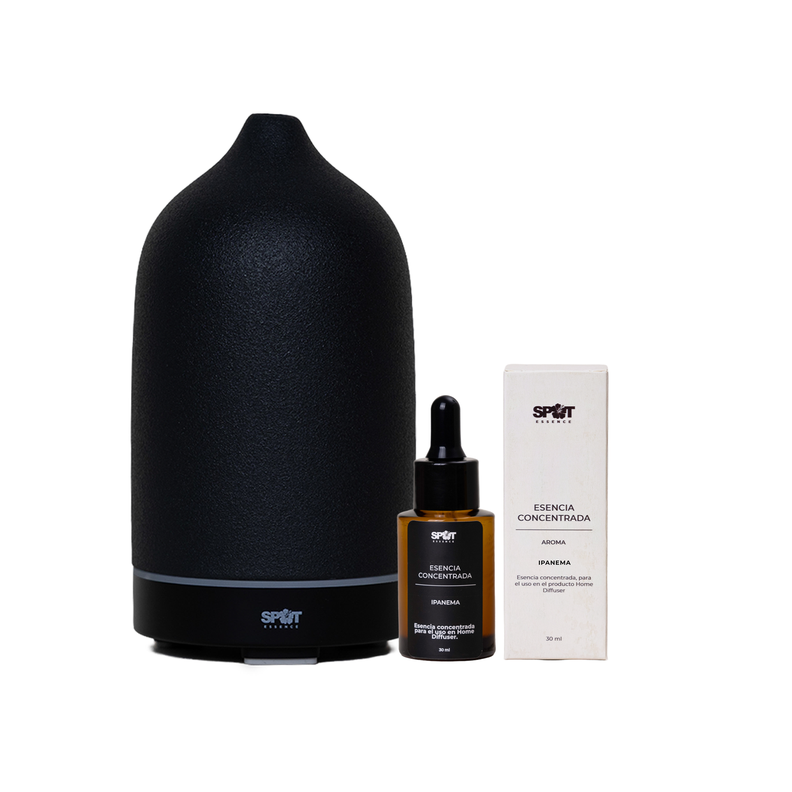 Pack Home Diffuser y Esencia Concentrada Ipanema Spot Essence Negro