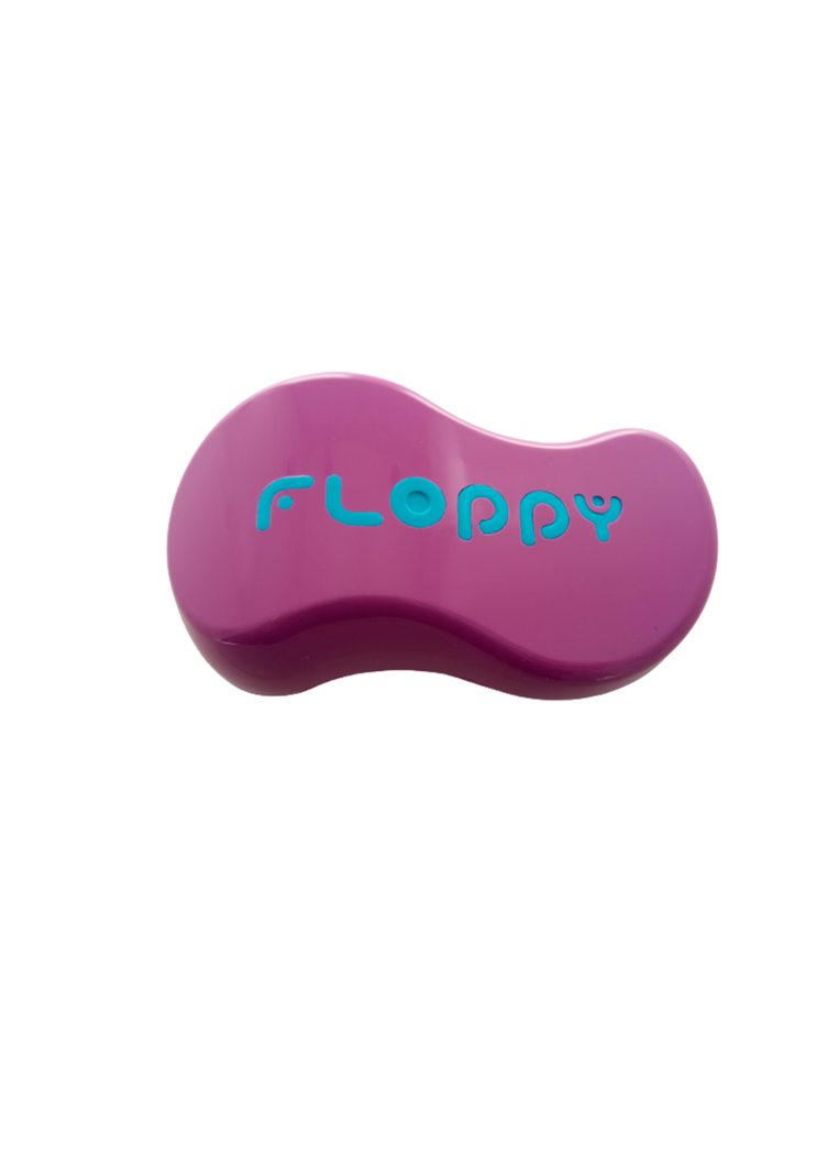 Cepillo Español Floppy Antifrizz Desenredante Violeta-Celeste-0