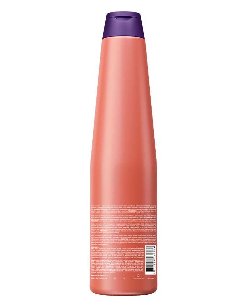 Shampoo Rizos Definidos Curly Monoi  Be Natural 350ml-1
