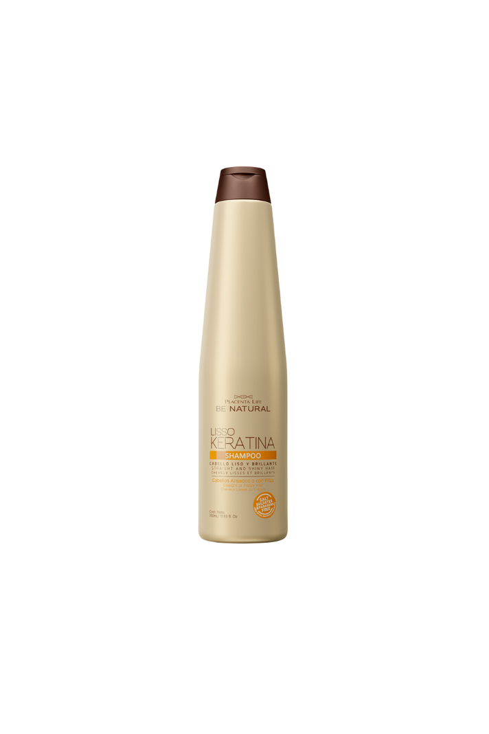Shampoo Liso Keratina  Be Natural 350ml-0