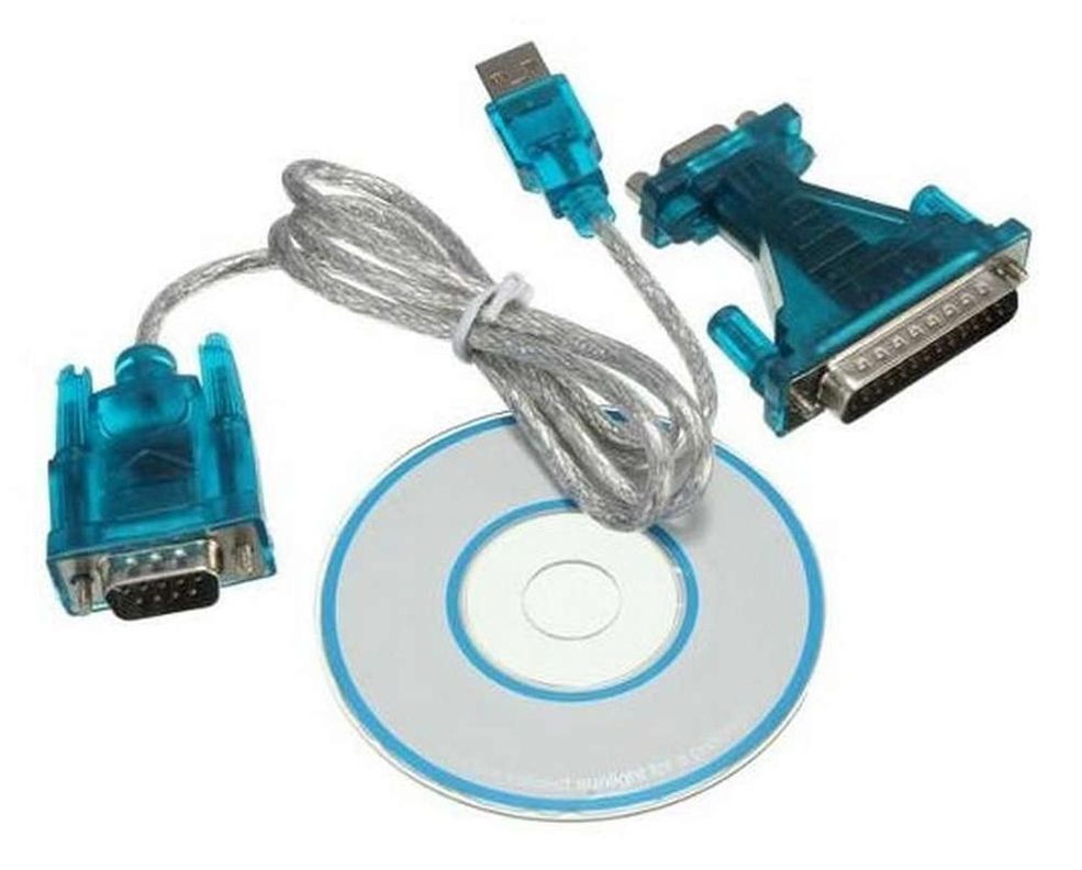 Cable Adaptador Usb Serial Rs232 9 Pin Db9 Pc Notebook Db25-0
