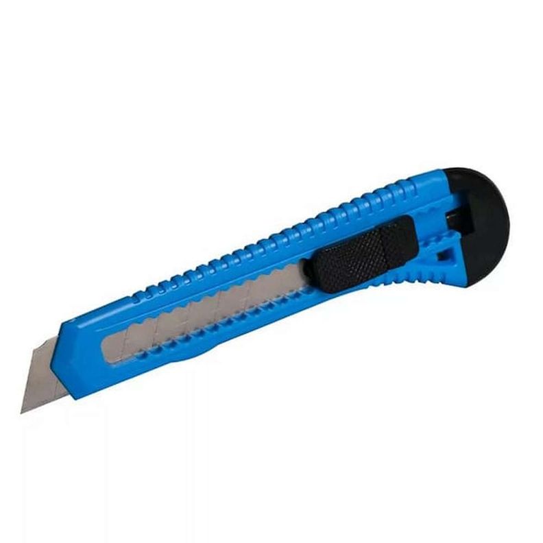 Corta Carton Papeleria Cutter Cartonero Retractil Manualidad-7
