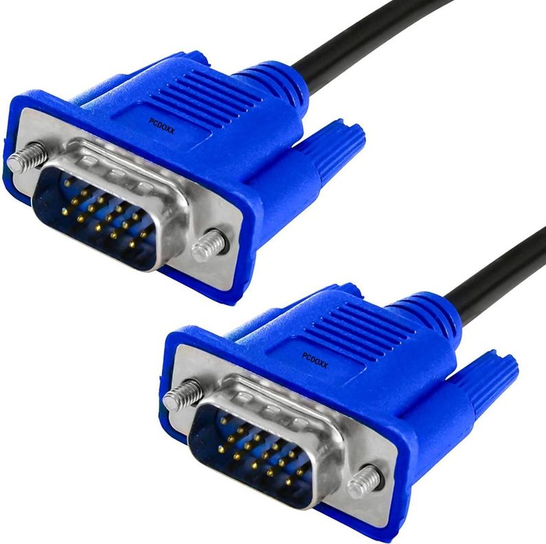 Cable Vga De 5mts Para Monitor, Tv, Proyector Video Rgb Db15-0