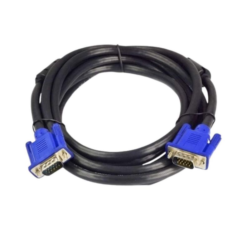 Cable Vga De 5mts Para Monitor, Tv, Proyector Video Rgb Db15-1