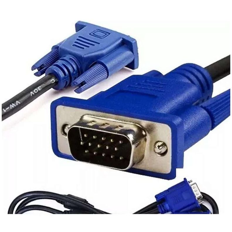 Cable Vga De 5mts Para Monitor, Tv, Proyector Video Rgb Db15-2