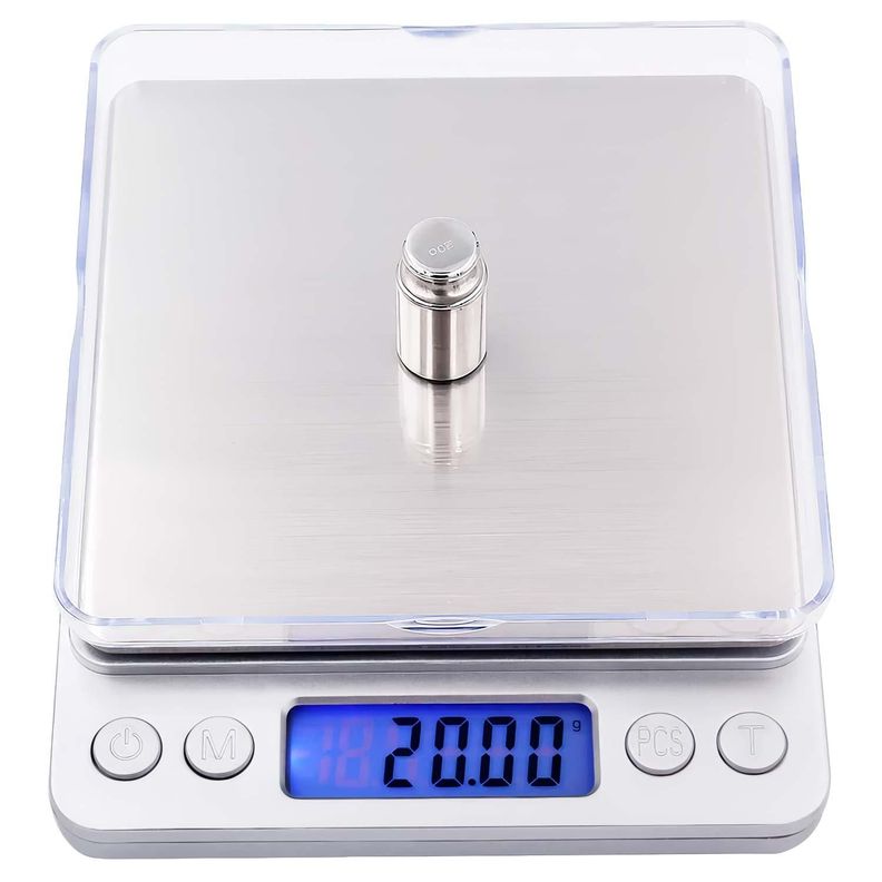 Balanza Pesa Gramera Digital 2kg De Cocina Alta Precision-5