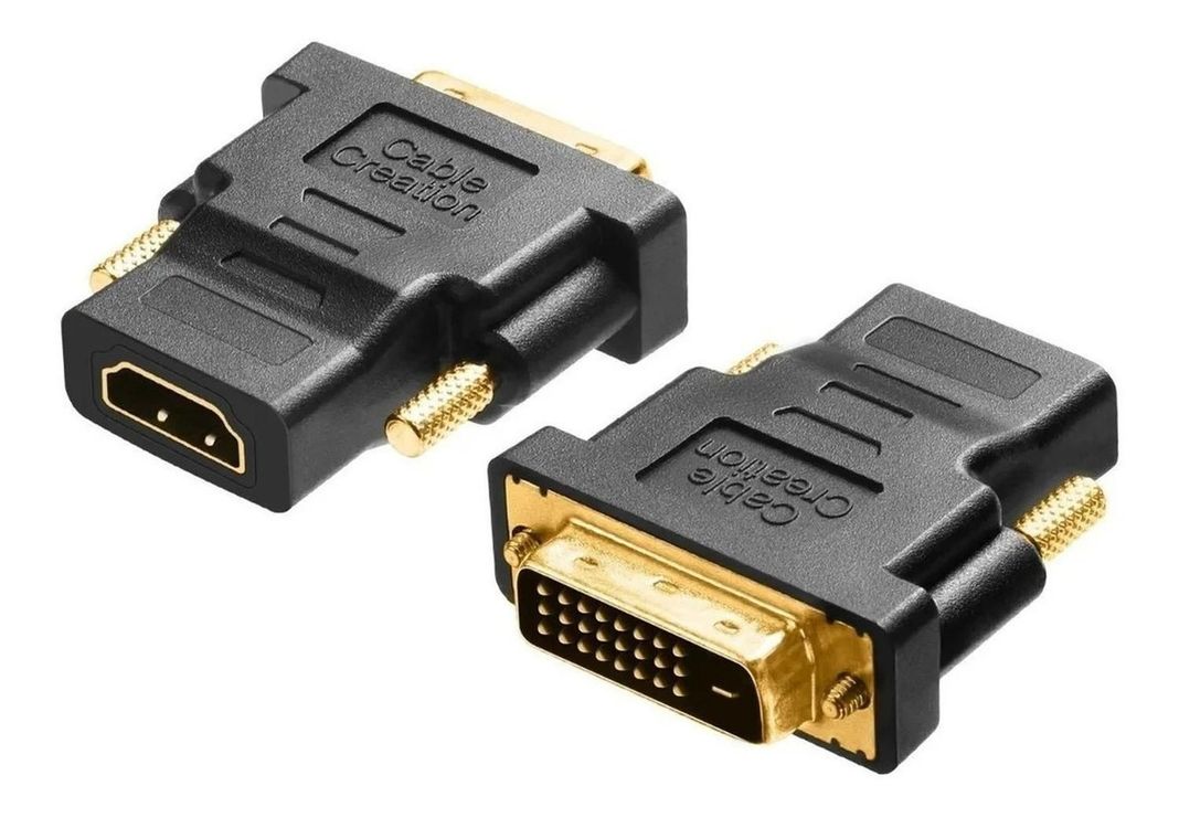 Adaptador Dvi D - Hdmi Señal Digital 24+1 A Hdmi Bidireccion-0