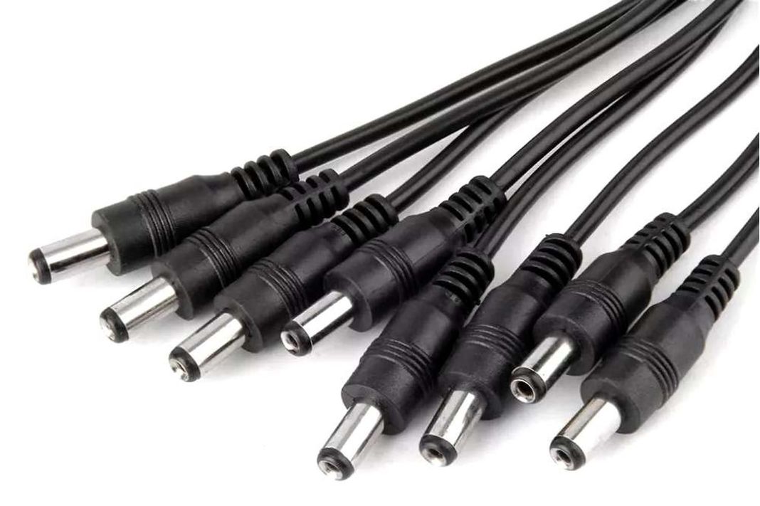 Cable Poder Splitter Camara Seguridad 8 Salidas Jack 5.5*2.5-3