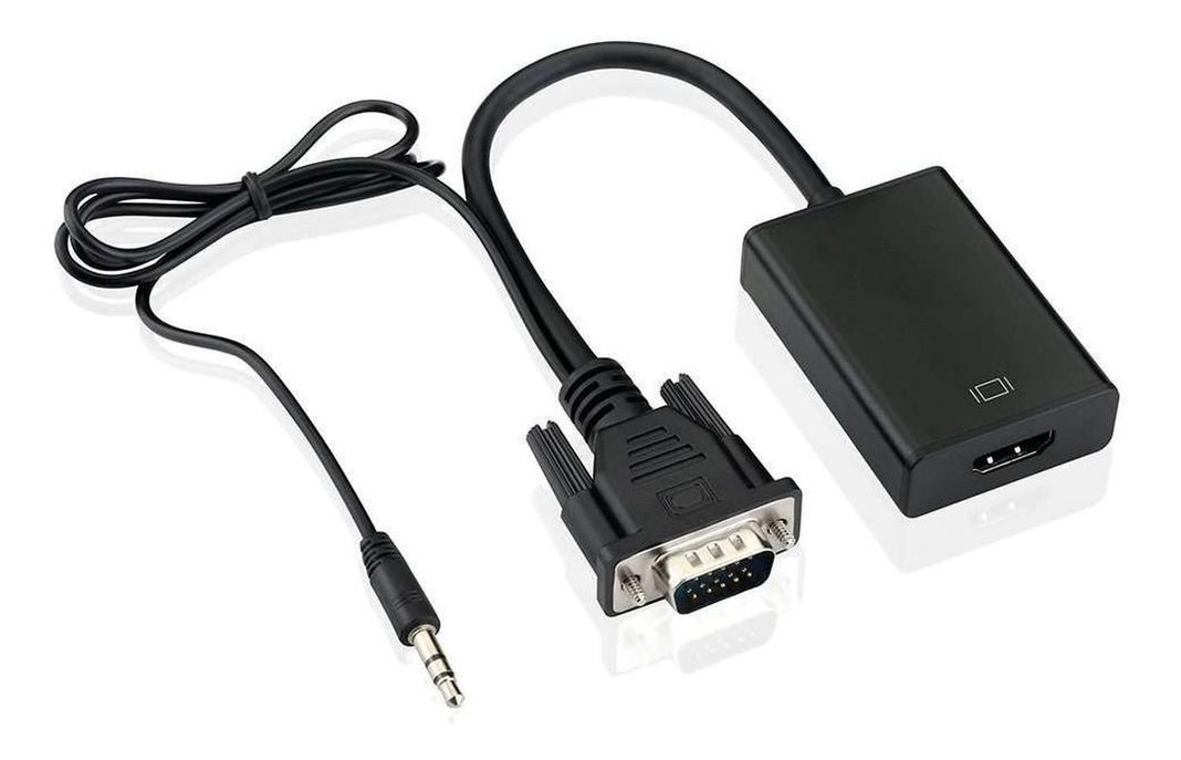 Adaptador Conversor Vga A Hdmi Convertidor Con Audio-2