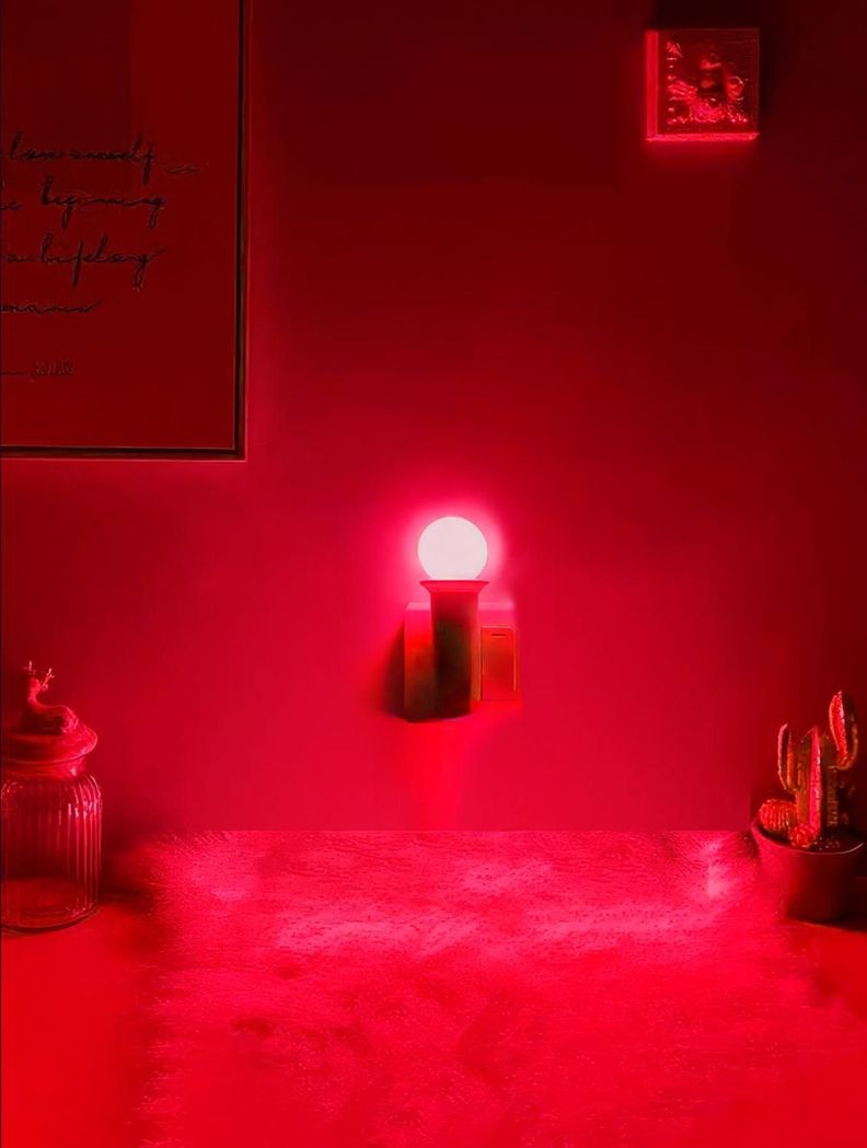 Ampolleta Led Colores Fiesta Luz Color Lampara Rojo-2