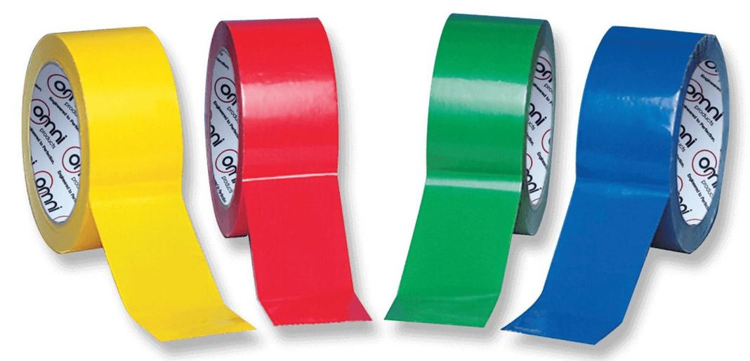 Pack Cinta de Embalaje Color Adhesiva Huincha Delimitadora-1