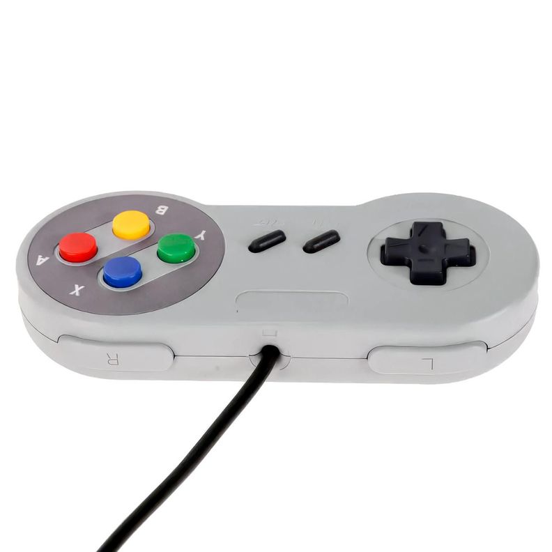 Control Joystick Pc Usb Consola Mando Snes Super Nes Joypad Retro Vintage-3