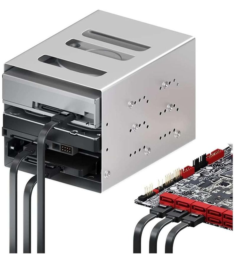 Cable Datos Sata 3 Serial 3.0 III SSD Disco Duro Dvd Bluray Cd-8