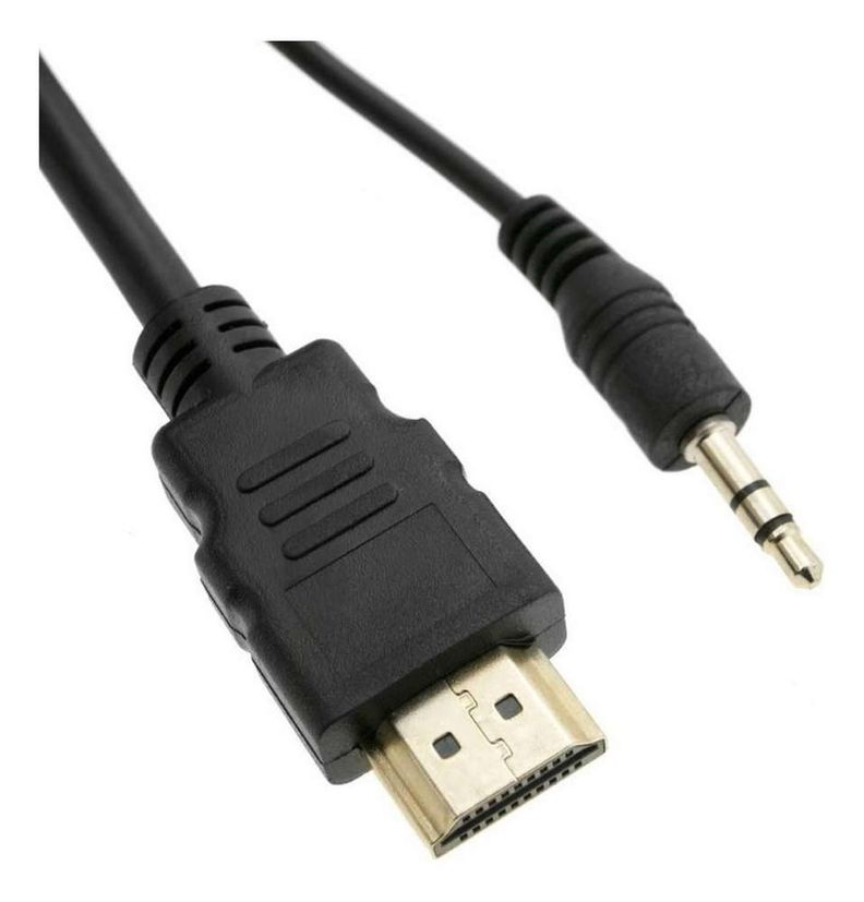 Conversor De Hdmi A Vga Con Audio Cable Adaptador Full Hd-2