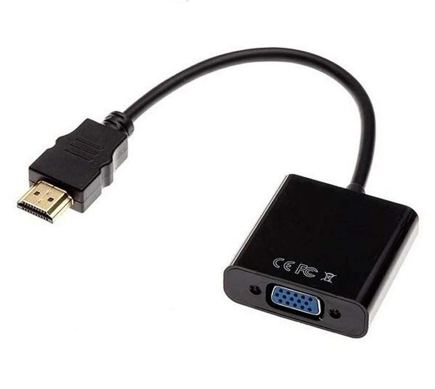 Conversor De Hdmi A Vga Con Audio Cable Adaptador Full Hd-3