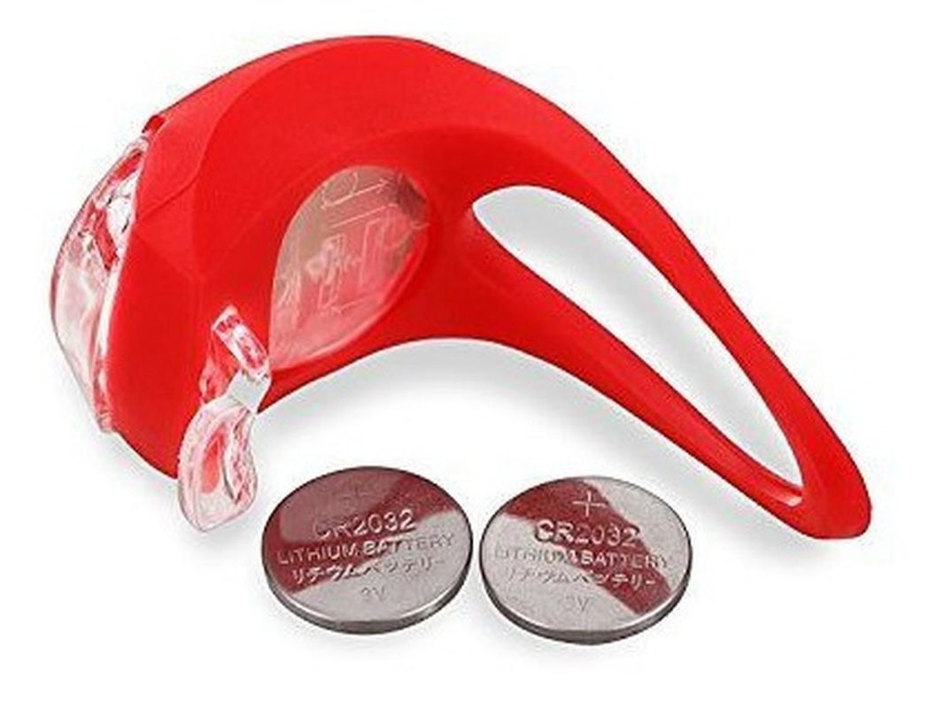 Pack Luces Led Bicicleta De Silicona Luz Delantera Y Trasera-4