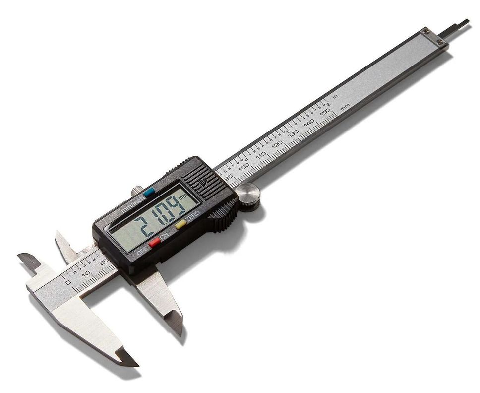Pie De Metro Digital 150mm / 6 Caliper Pantalla Lcd A Pilas-4