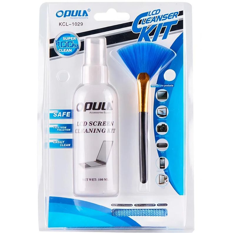 Kit Set Liquido Limpia Pantalla Notebook Led Lcd Sin Alcohol-4