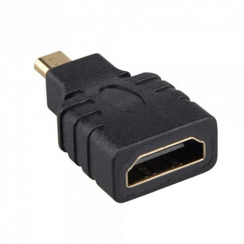 Adaptador Conversor Hdmi A Micro Hdmi Pantalla Camara Notebook y/o Led-1