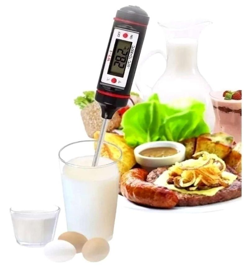 Termometro Digital De Puncion Largo Para Cocina-2
