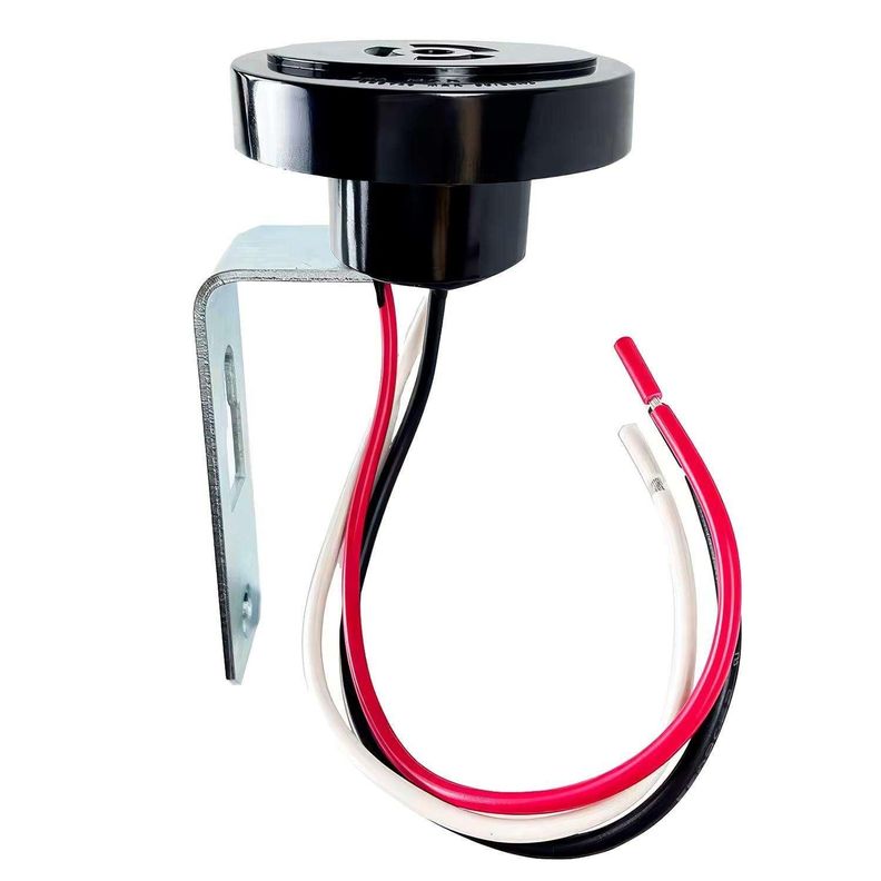 Base Para Fotocelda Universal Brazo Soporte Metal Muro Poste-0