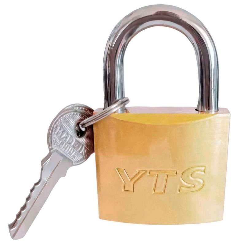 Candado A Llave 20mm Metal Maleta Casillero Equipaje Locker-0