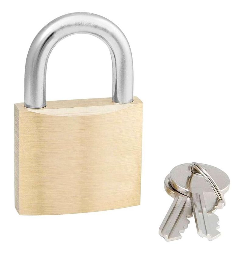 Candado A Llave 20mm Metal Maleta Casillero Equipaje Locker-3