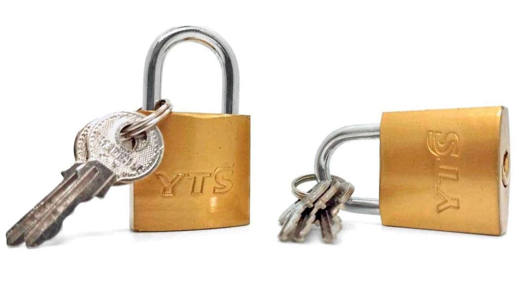 Candado A Llave 20mm Metal Maleta Casillero Equipaje Locker-6
