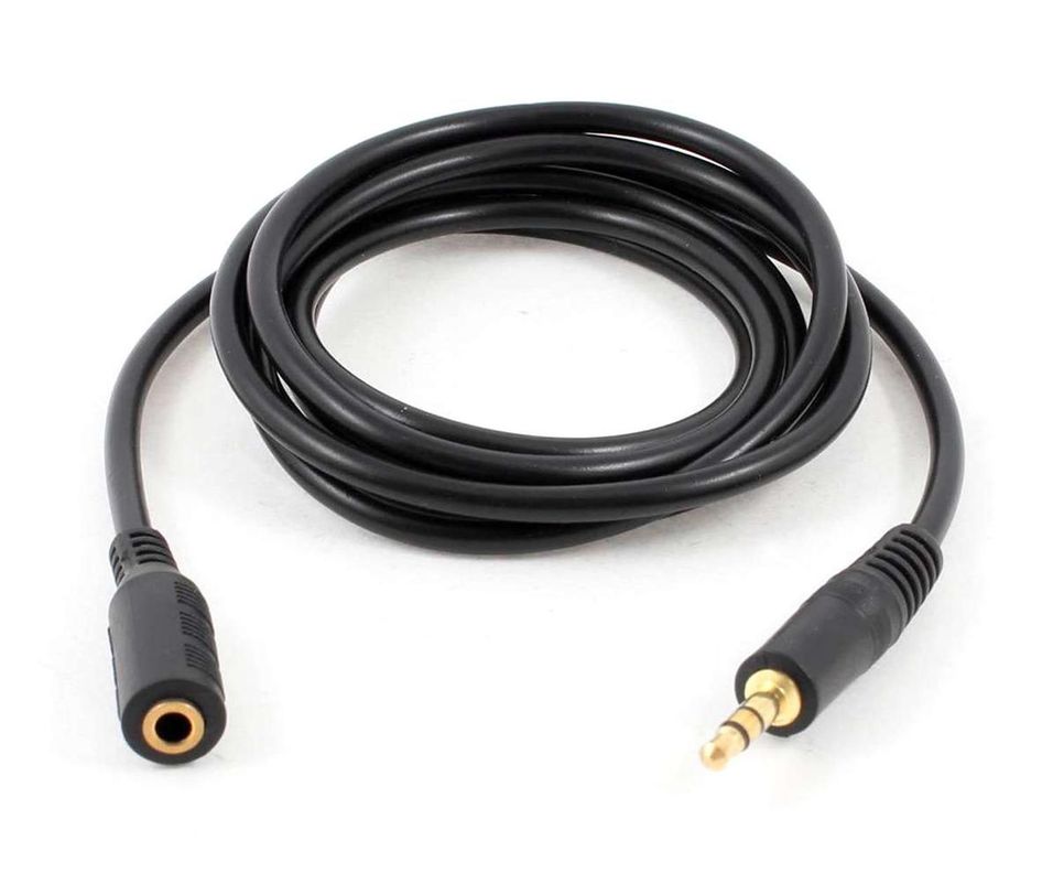 Cable Extension Audio Plug Jack Audifonos 3.5mm 1.5mts Macho Hembra-2