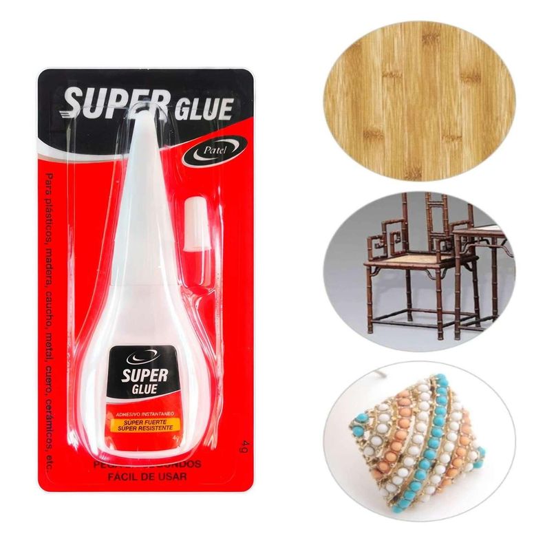 Pegamento Super Glue Tipo Gotita Adhesivo Instantaneo-2