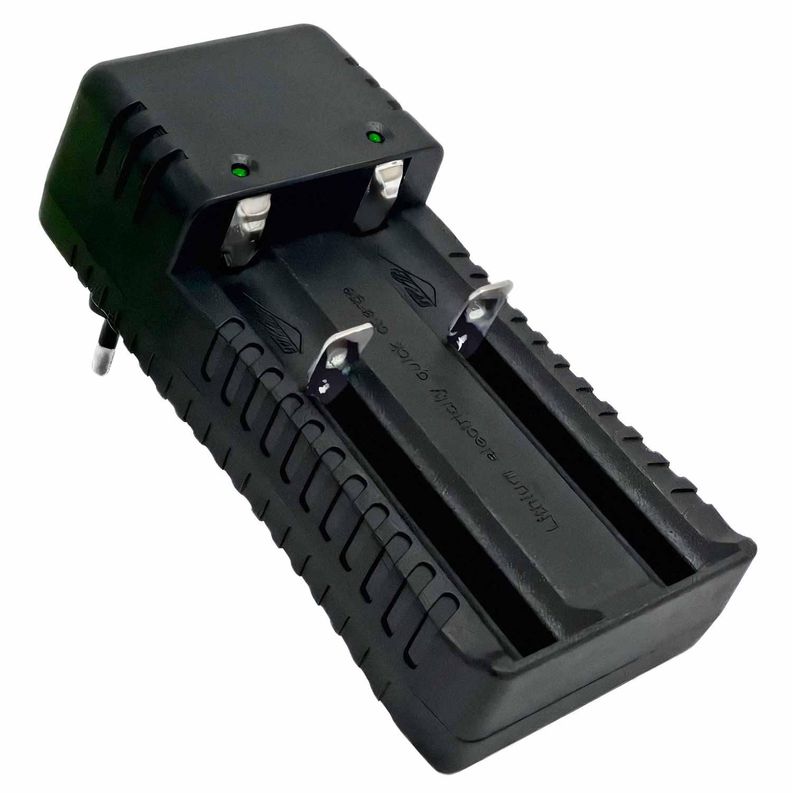 Cargador Pila Recargable 18650 Doble, Puntero Laser Lintern-0