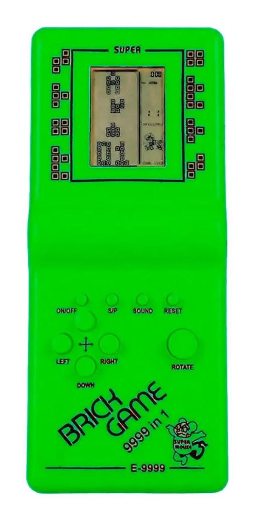 Consola Portatil Compatible Con Tetris BrickGame Video Juego-0
