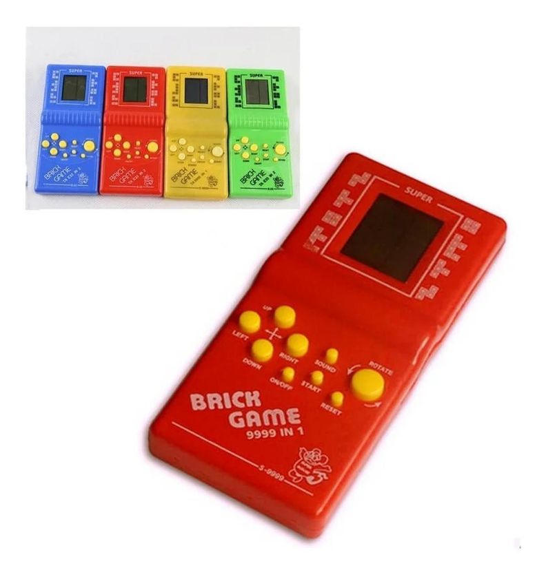 Consola Portatil Compatible Con Tetris BrickGame Video Juego-4