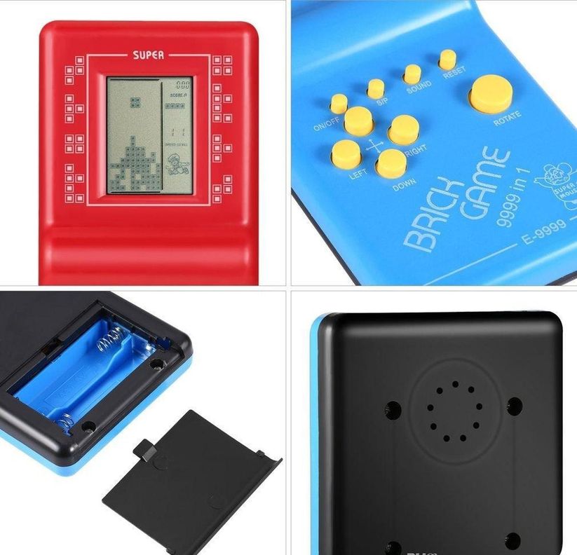 Consola Portatil Compatible Con Tetris BrickGame Video Juego-8
