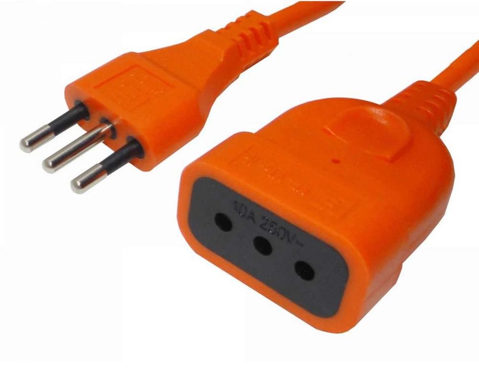 Cable Alargador Extension Electrica Corriente Zapatilla-1