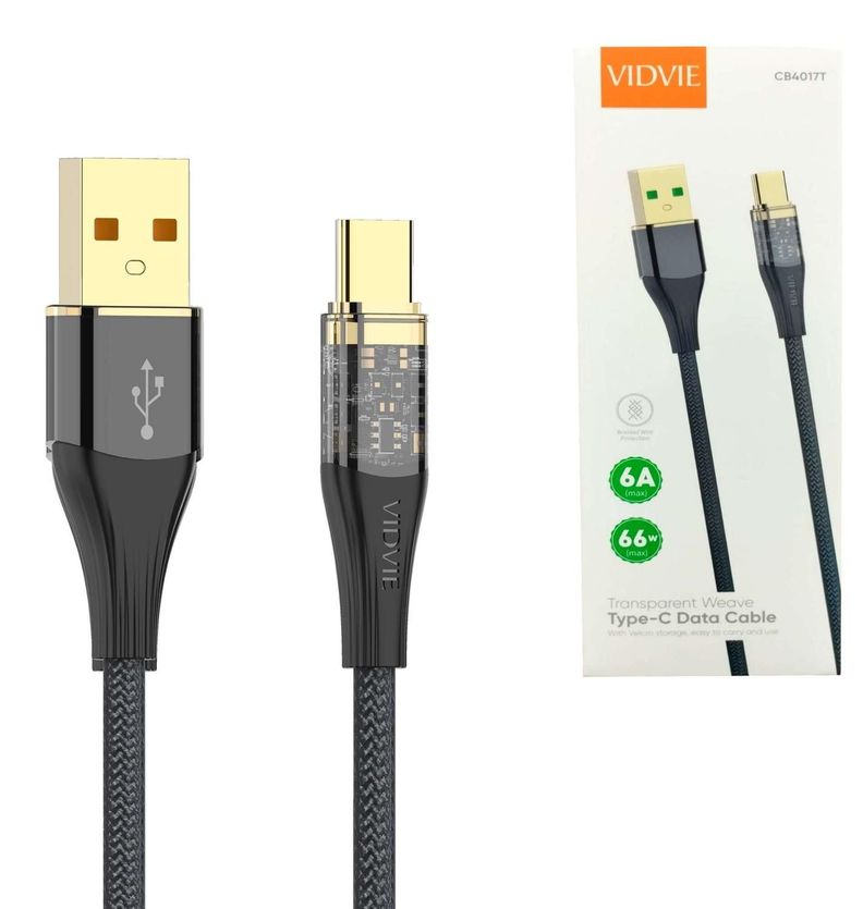 Cable Usb Cargador Tipo C Celular Reforzado Carga Rapida-2