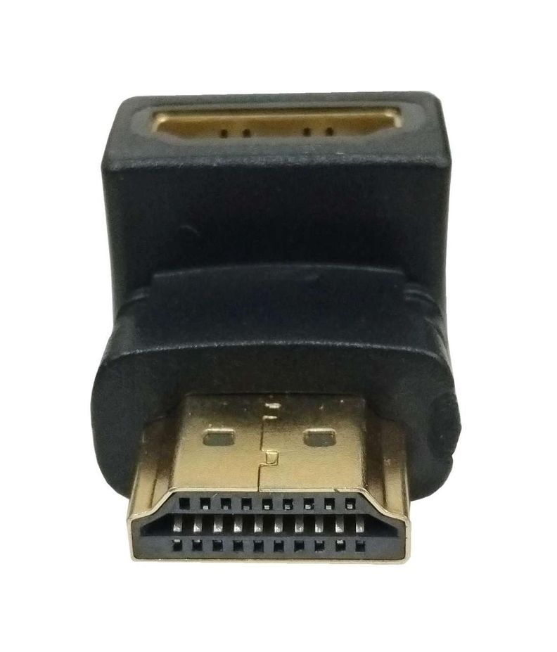 Copla Adaptador Para Hdmi Angulo 90 Cable Pantalla Tv Led Pc Notebook-2