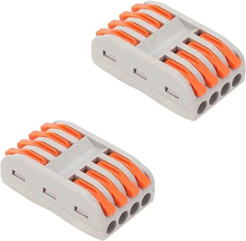 Conector Adaptador Empalme Electrico Rapido Cables Corriente-3