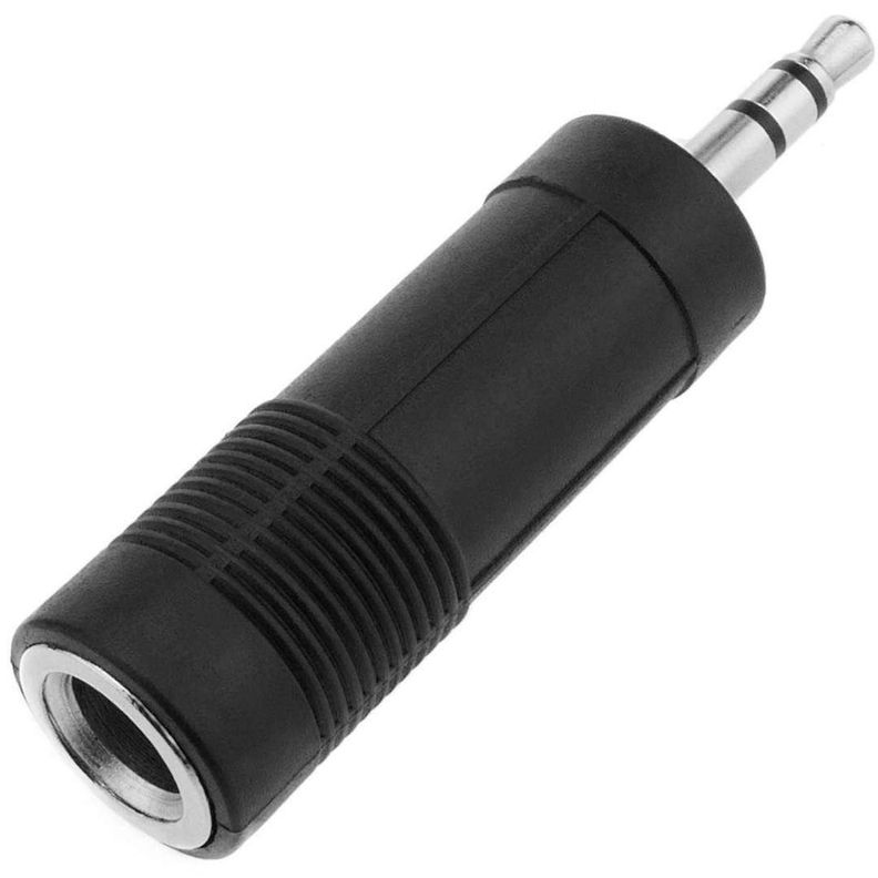 Adaptador Audio 6.3 Hembra 3.5 Macho Plug Estereo Jack 6.5 Surtido