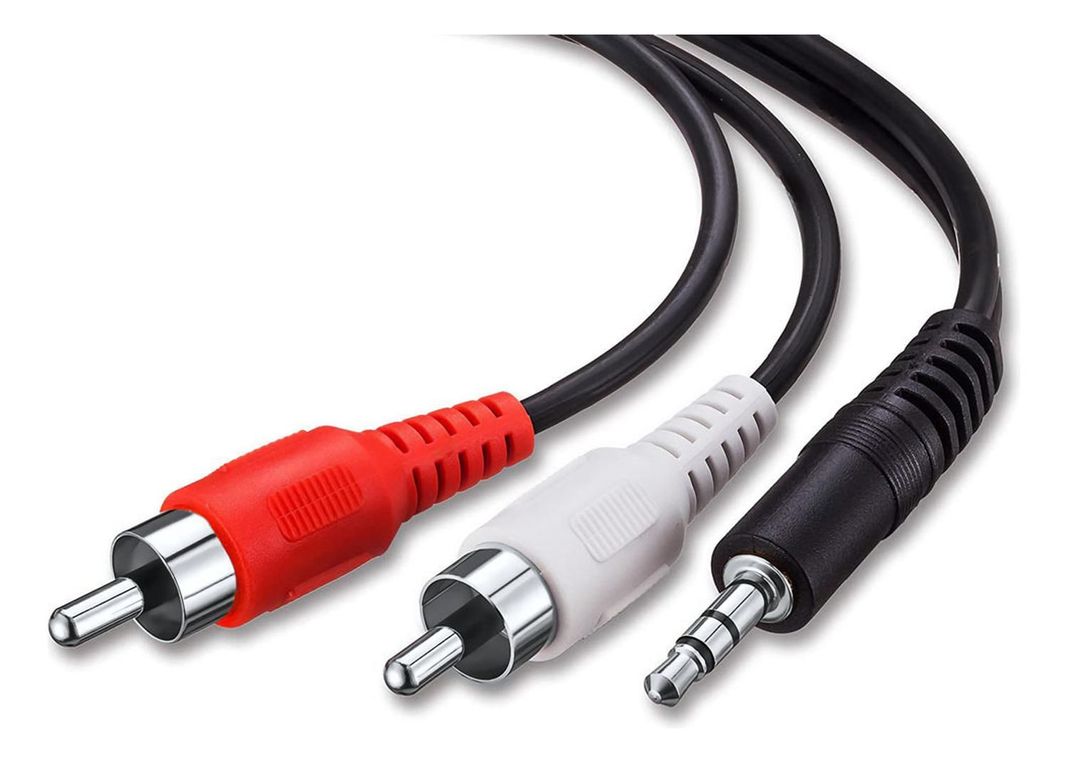 Cable Plug Auxiliar 3.5 A 2 Rca 1.5mts 2x1-0