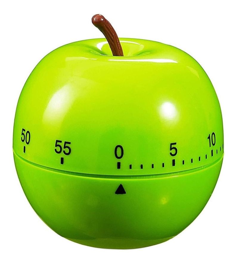 Timer Forma De Ciruela Cocina Reloj Temporizador A Cuerda-0