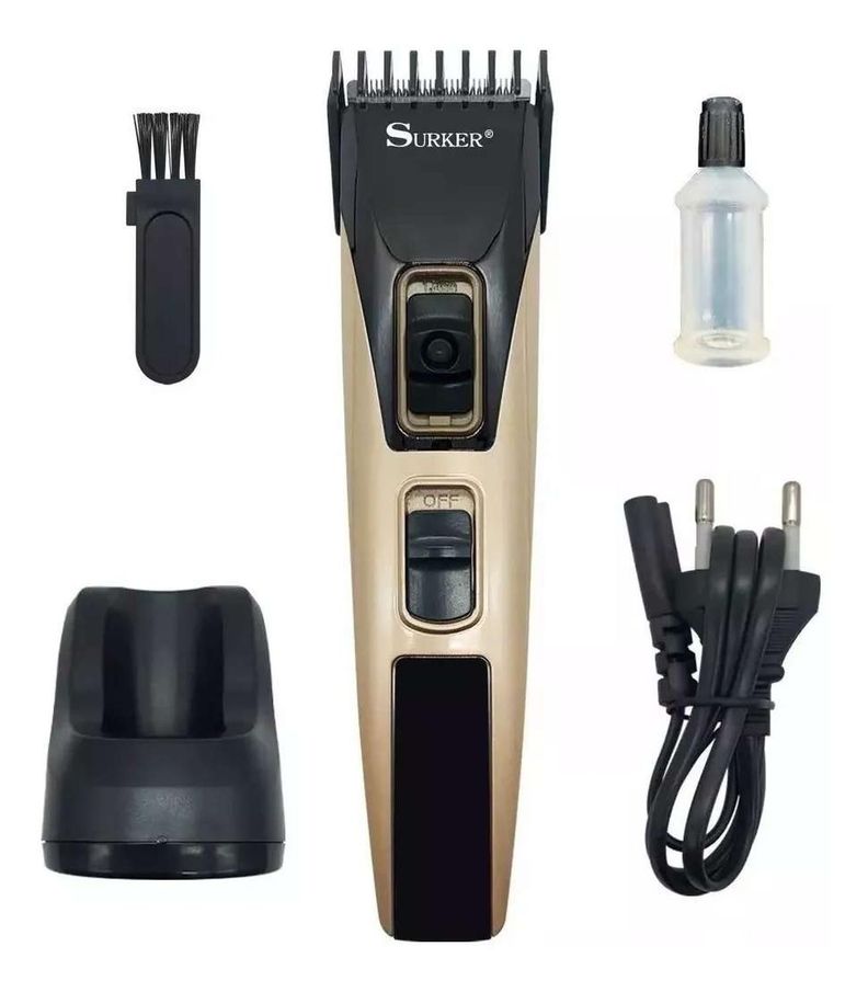 Maquina Cortar Pelo Barba Afeitadora Patillera Vello Cortadora-1